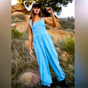New FREE PEOPLE NWOT FP Movement Righteous One Piece Jumpsuit